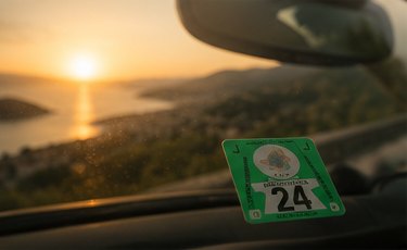 Put automobilom prema otoku Krku i Apartmanu Carmen