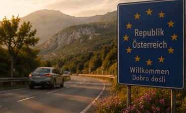 Put automobilom prema otoku Krku i Apartmanu Carmen