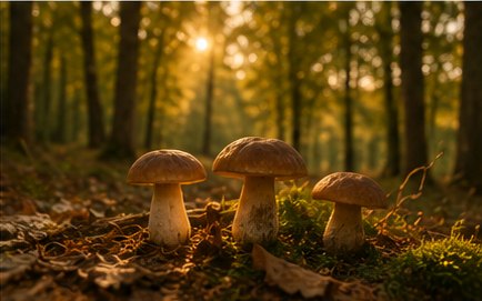 Autumn mood in the forests around Dobrinj on Krk