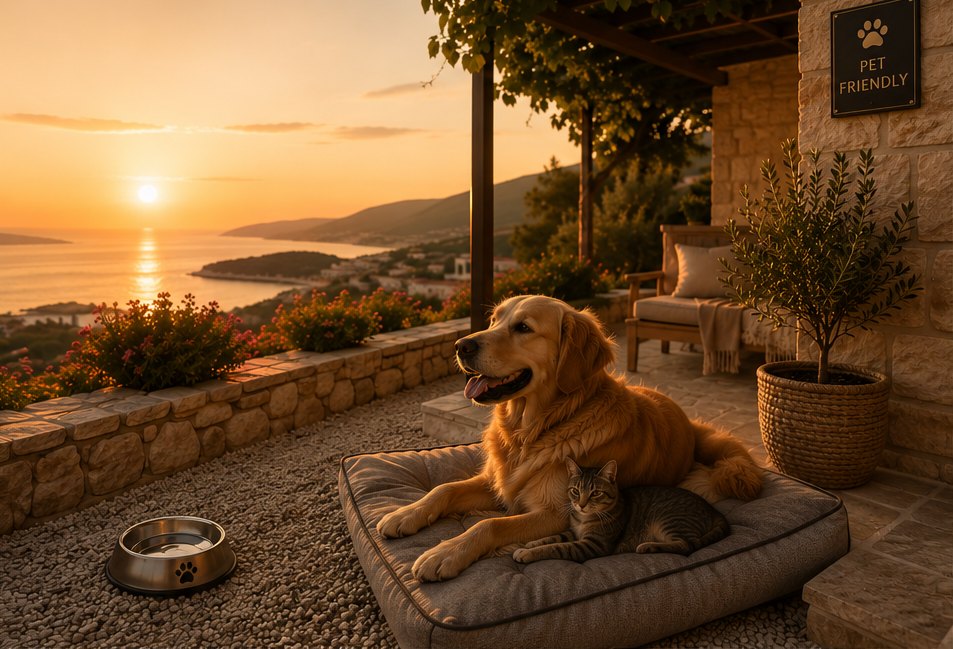 Dog-friendly holiday apartment on Krk at Apartment Carmen