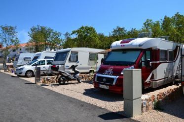 Comfort parcele, Kamp Slamni Klimno