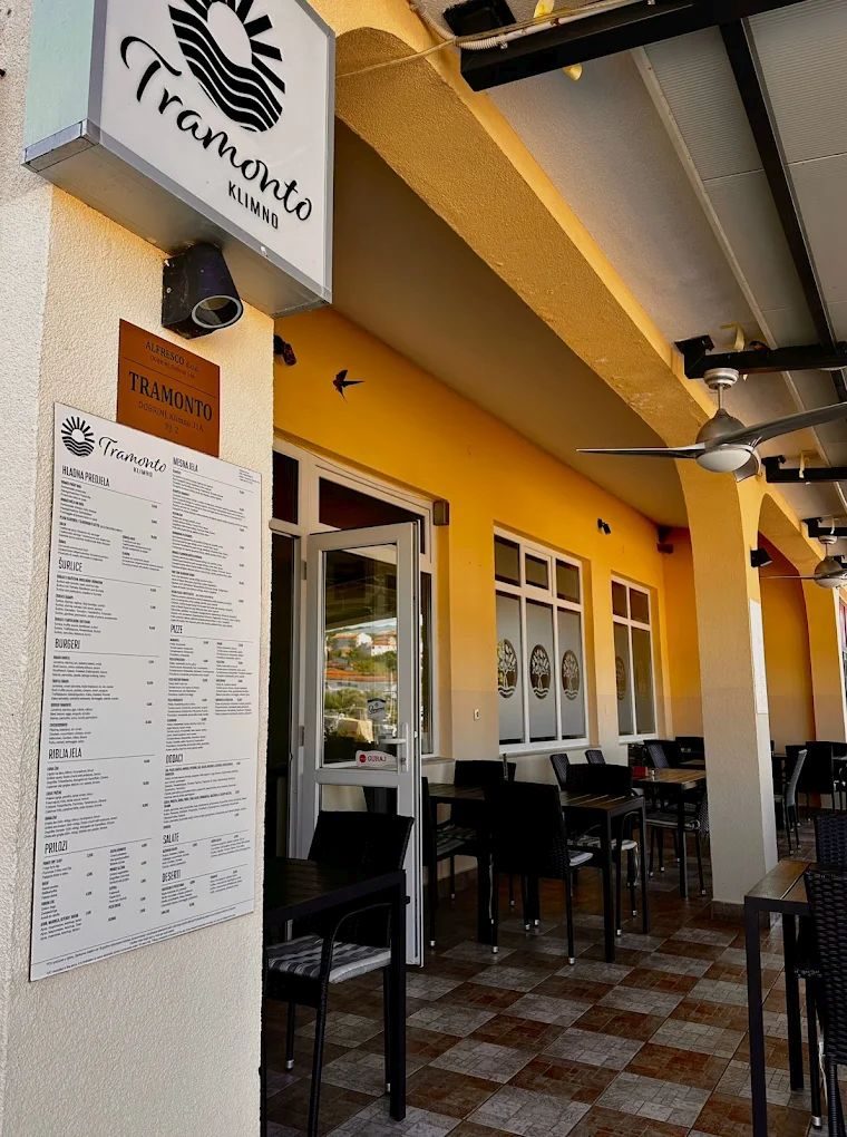 Ulaz u restoran Tramonto, Klimno