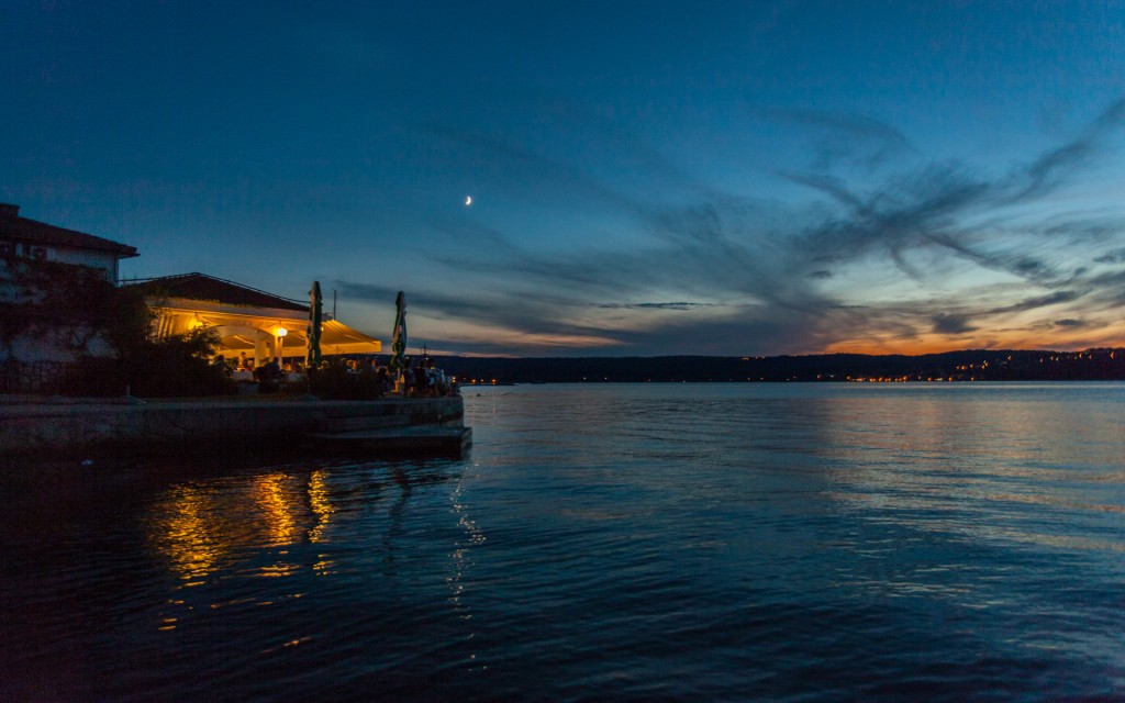 Zalazak sunca kod Restorana Žal, Klimno